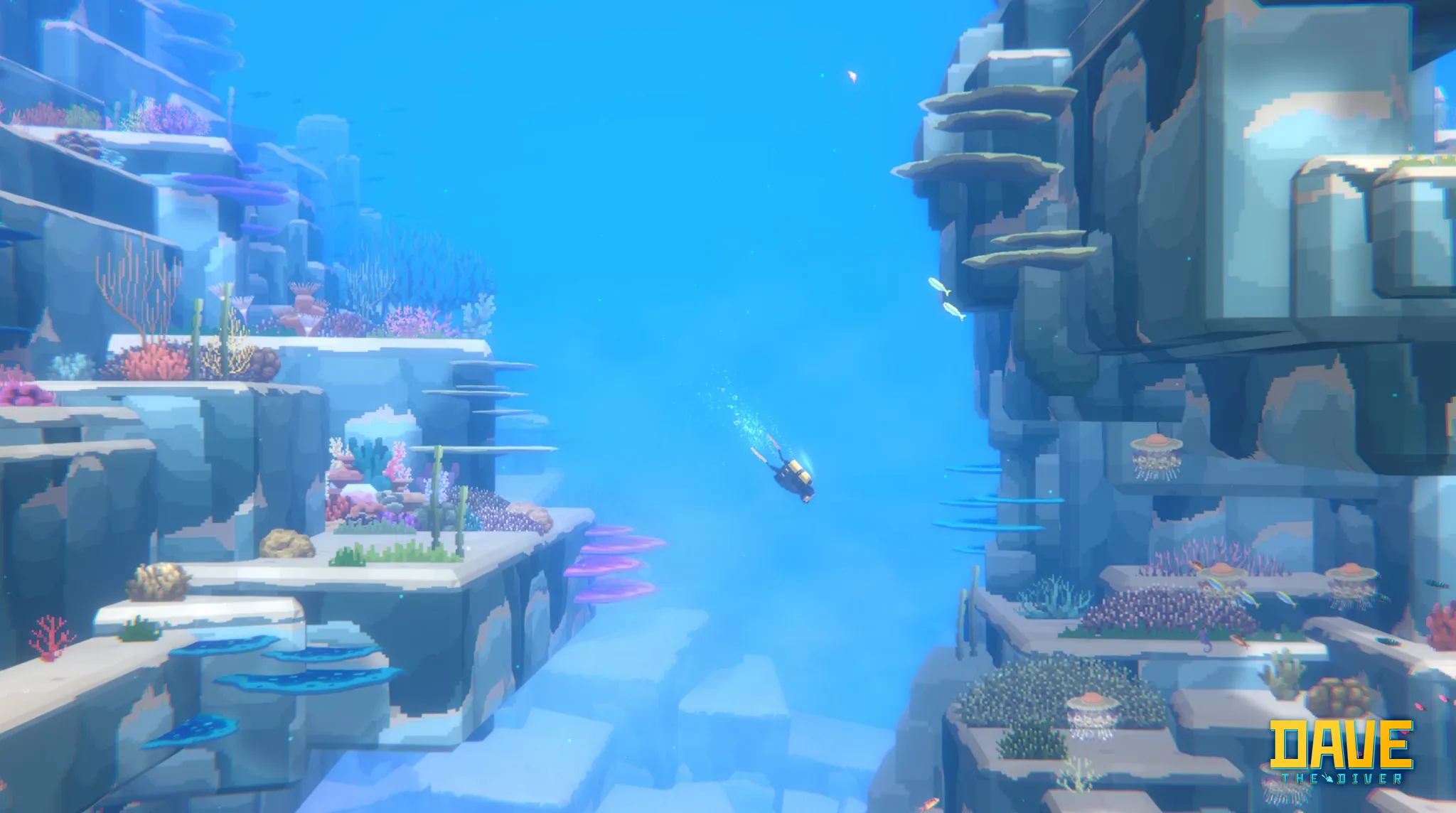 蓝洞海底场景